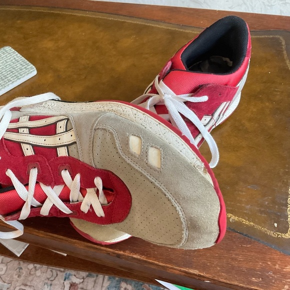 ASICS Gel Lyte 3 “Crane” Red/Gray Suede, Men’s Athletic Shoe, Size 11 - Picture 16 of 16